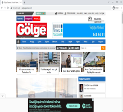 Gölge Gazetesi Haber Sistemi